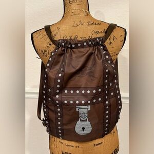 Disney Cruise Mickey Mouse Backpack Pirates of the Caribbean Treasure Chest Bag